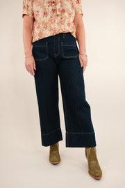 High Desert Wide Leg Cropped Jeans