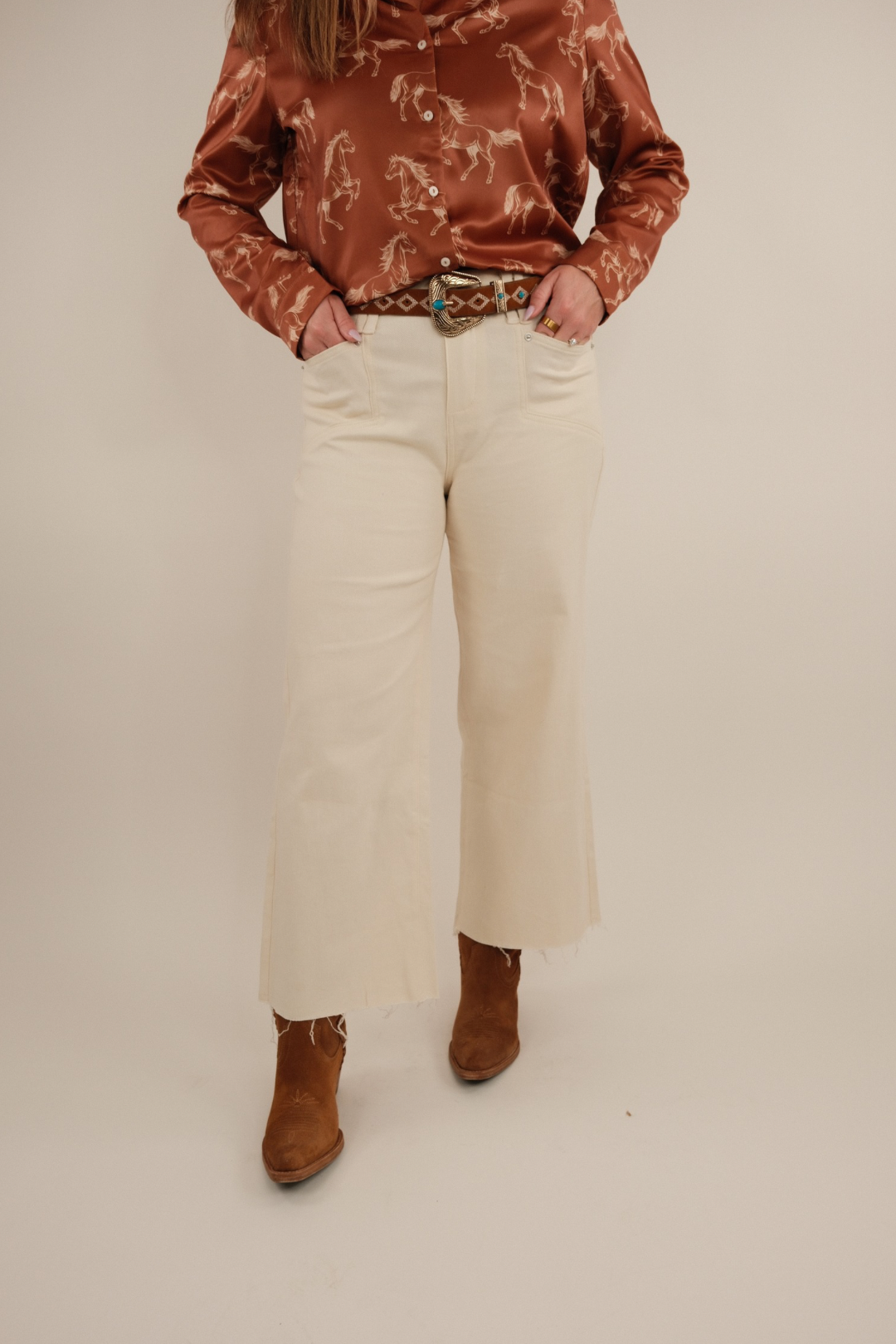 Prairie Cloud Cropped Jeans