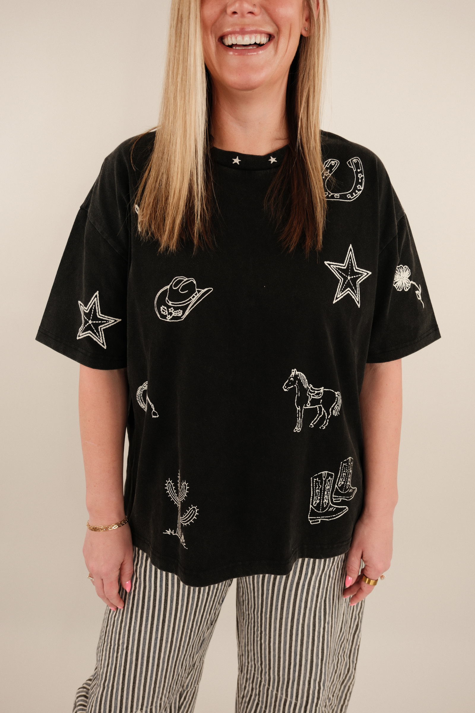 Wild West Boxy Tee
