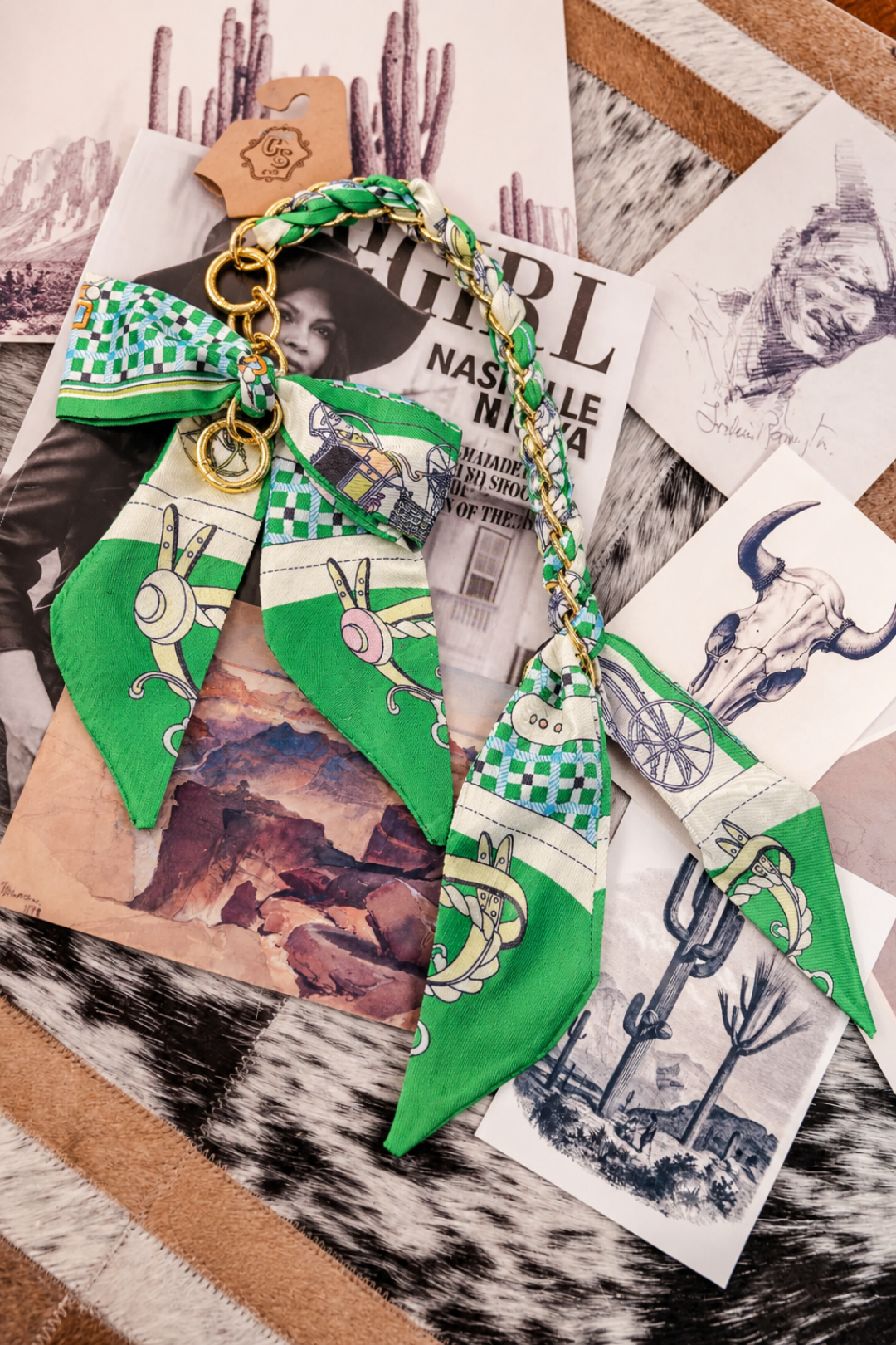 Rodeo Ribbon Scarf Bows
