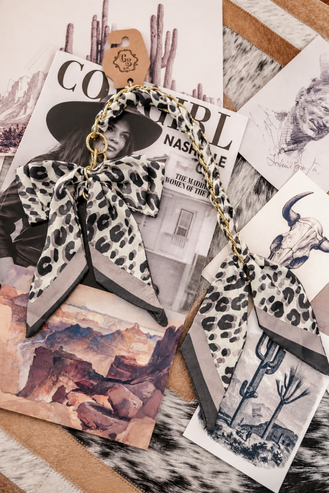 Rodeo Ribbon Scarf Bows