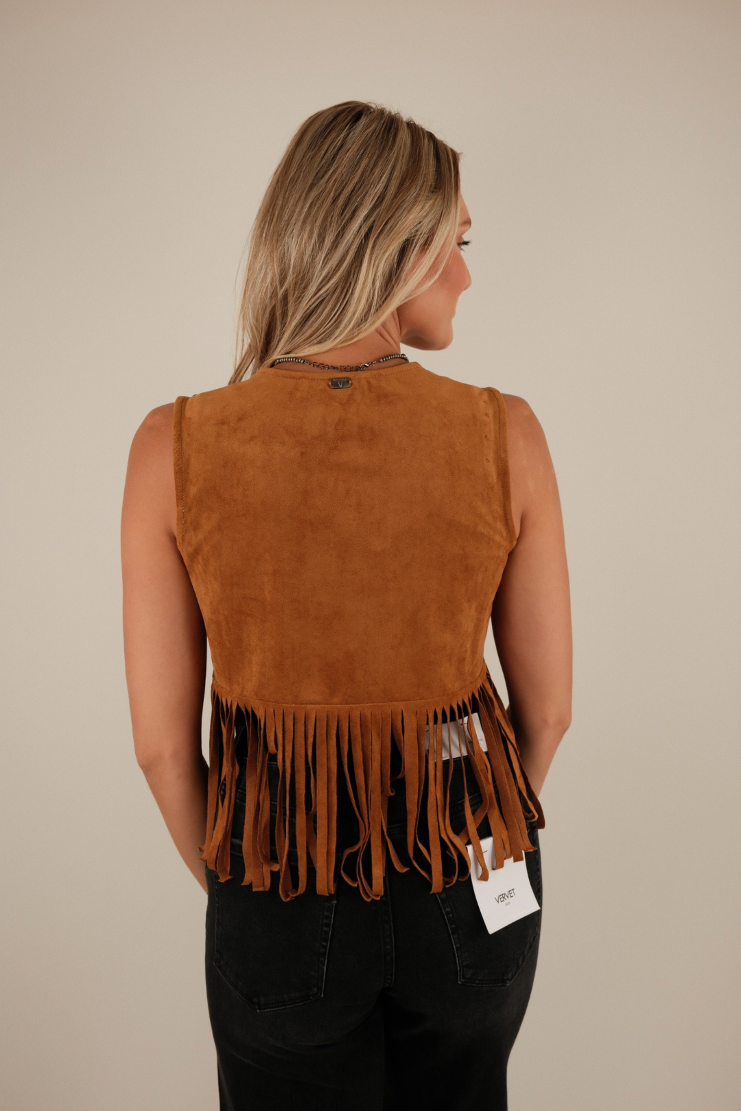 Painted Prairie Fringe Vest