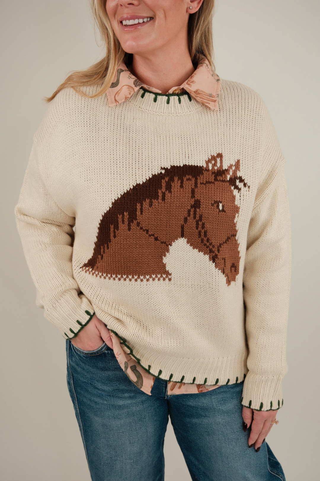 Howdy Cowgirl Sweater