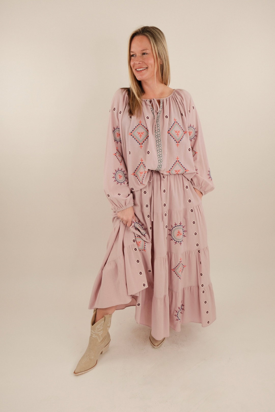Wild Iris Boho Blouse