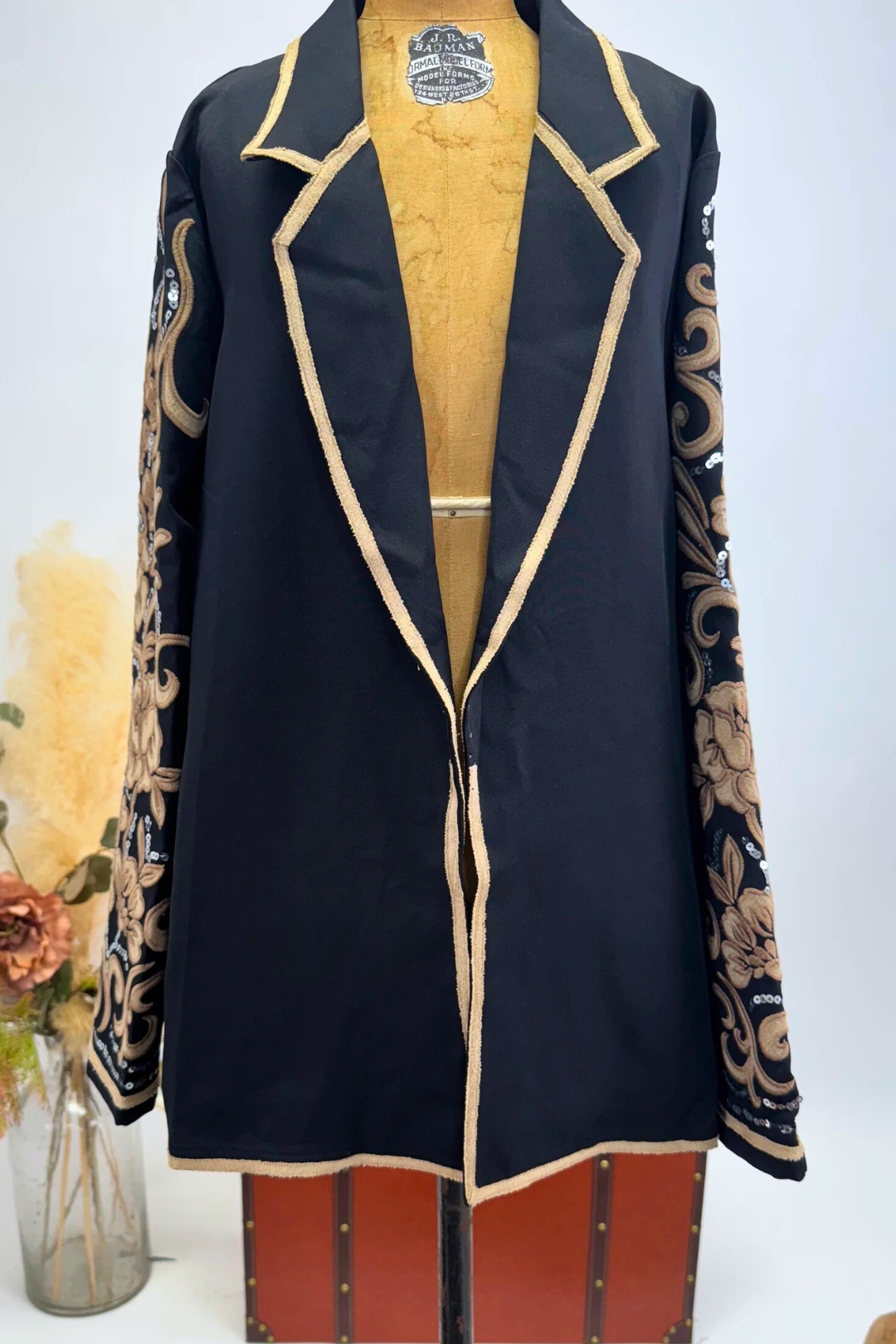 Sequin & Stitch Black Jacket