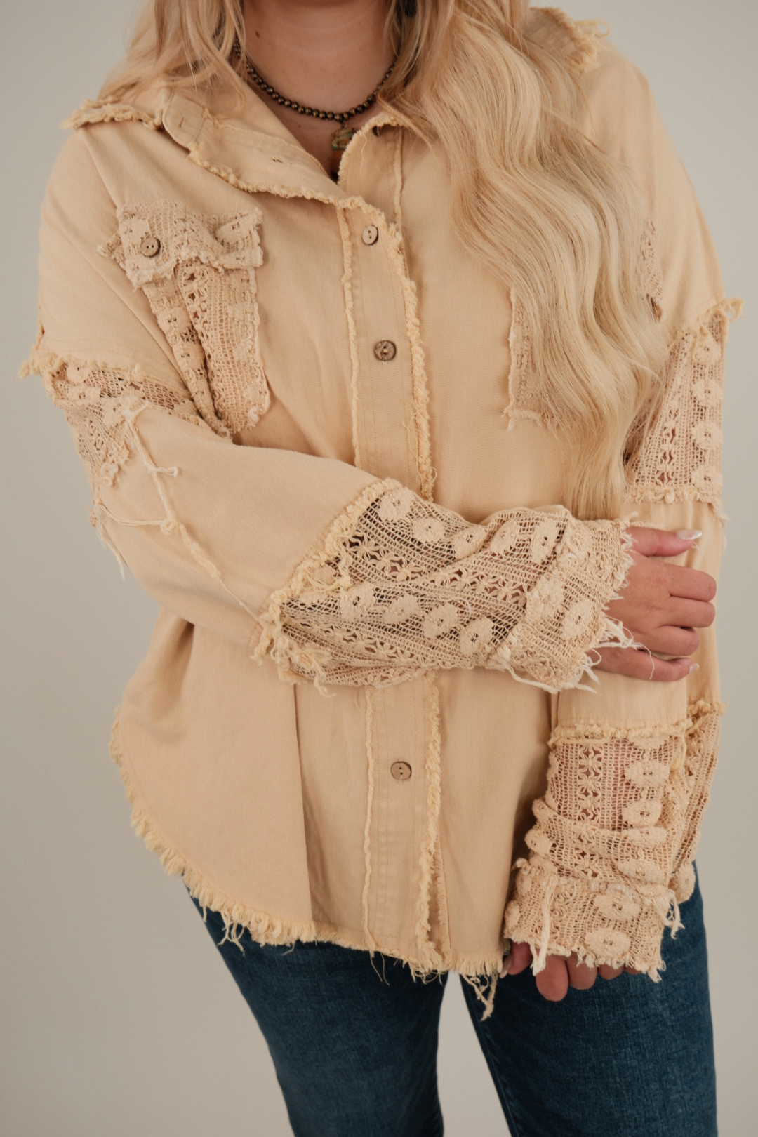 Dust & Lace Button Down