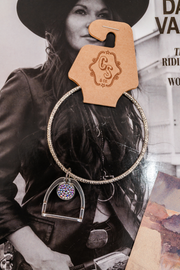 Lucky Luster Horseshoe Bangle