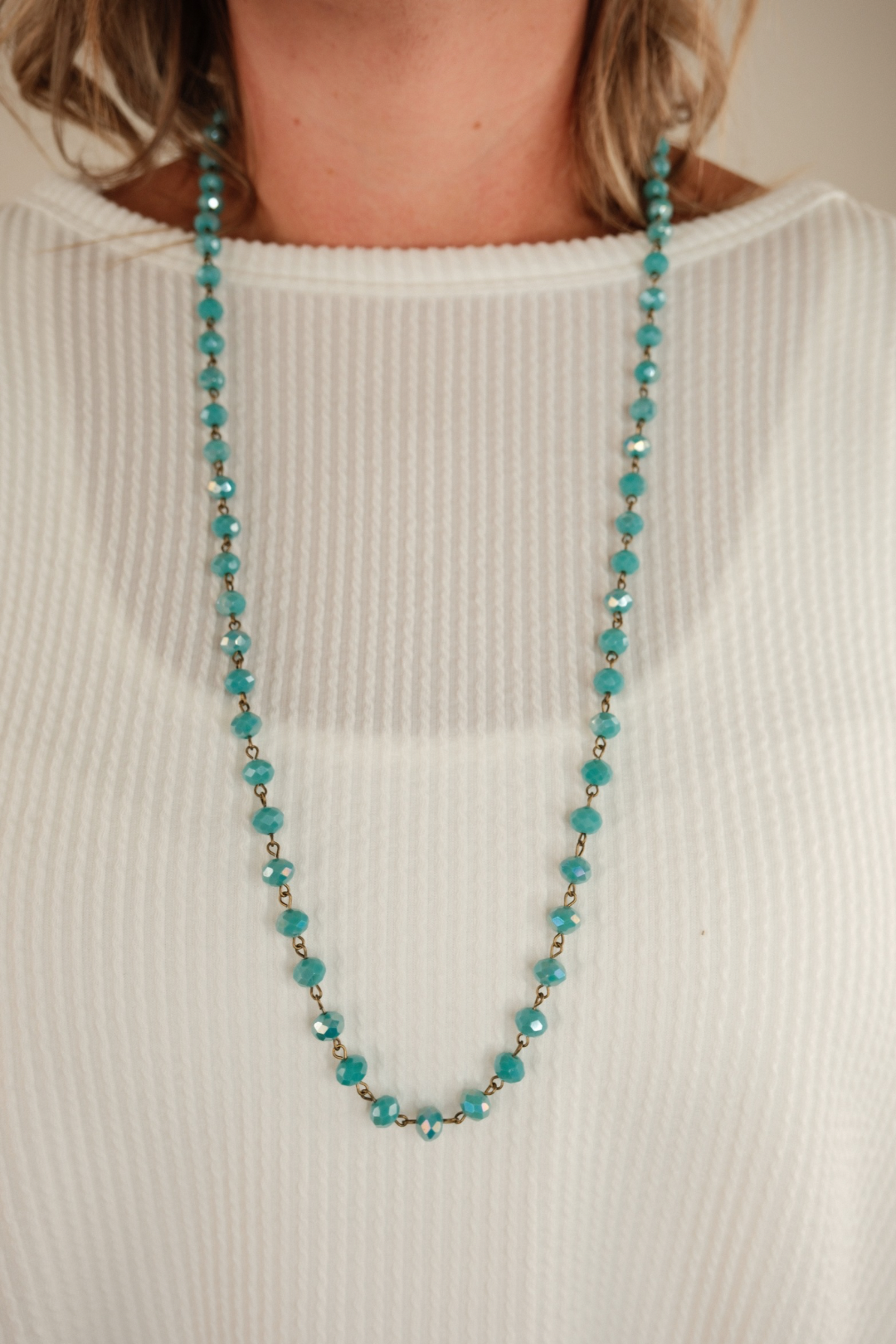 Starlight Strand Necklace - Blue & Gold