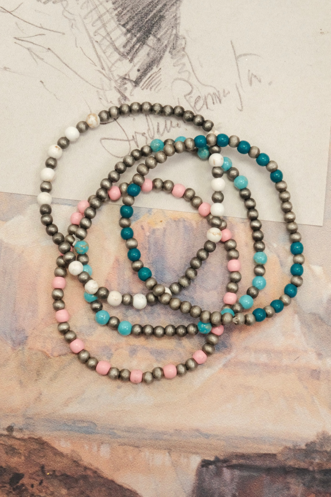Prairie Pebble Gem Bracelet - Silver