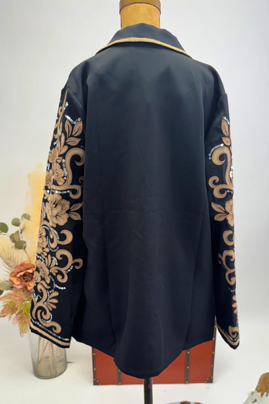 Sequin & Stitch Black Jacket