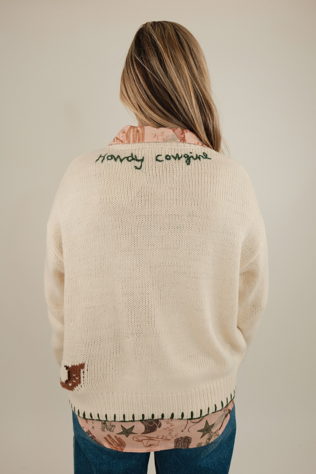 Howdy Cowgirl Sweater