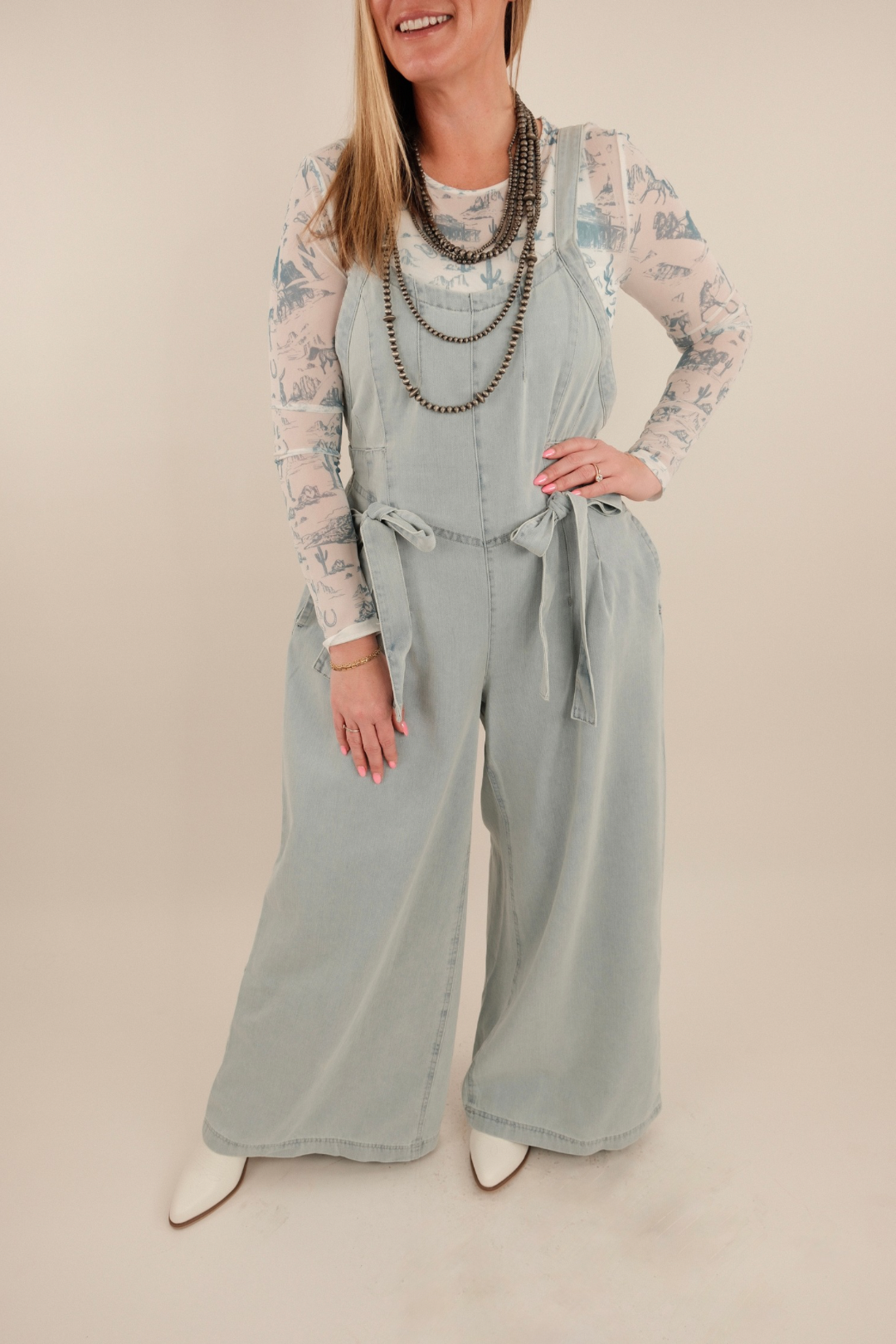 Buckaroo Belle Denim Jumpsuit
