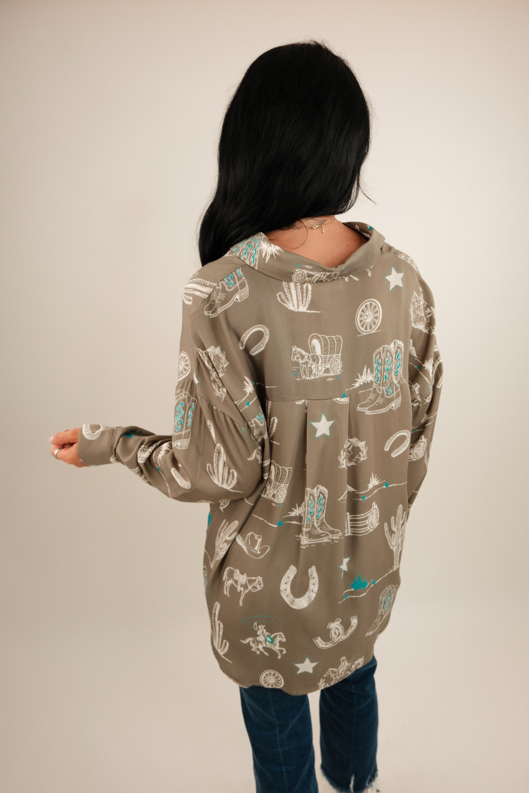 Sagebrush Trails Button-Up