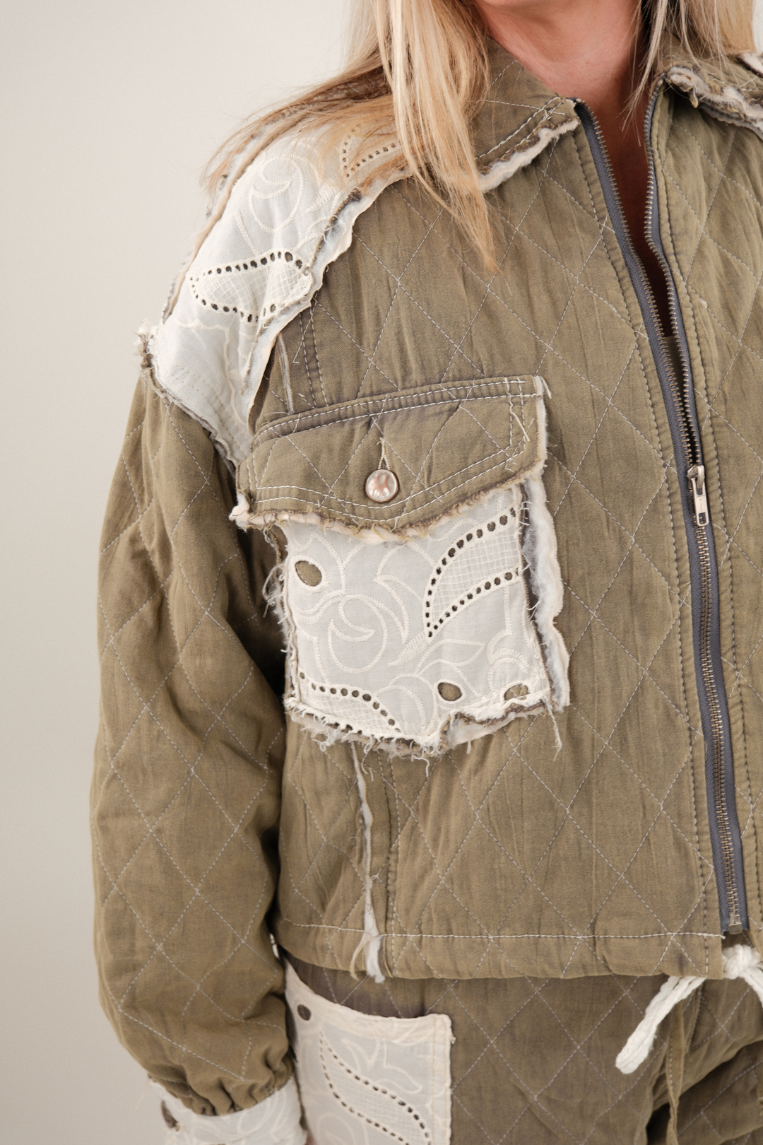 Olive Canyon Quilted Set