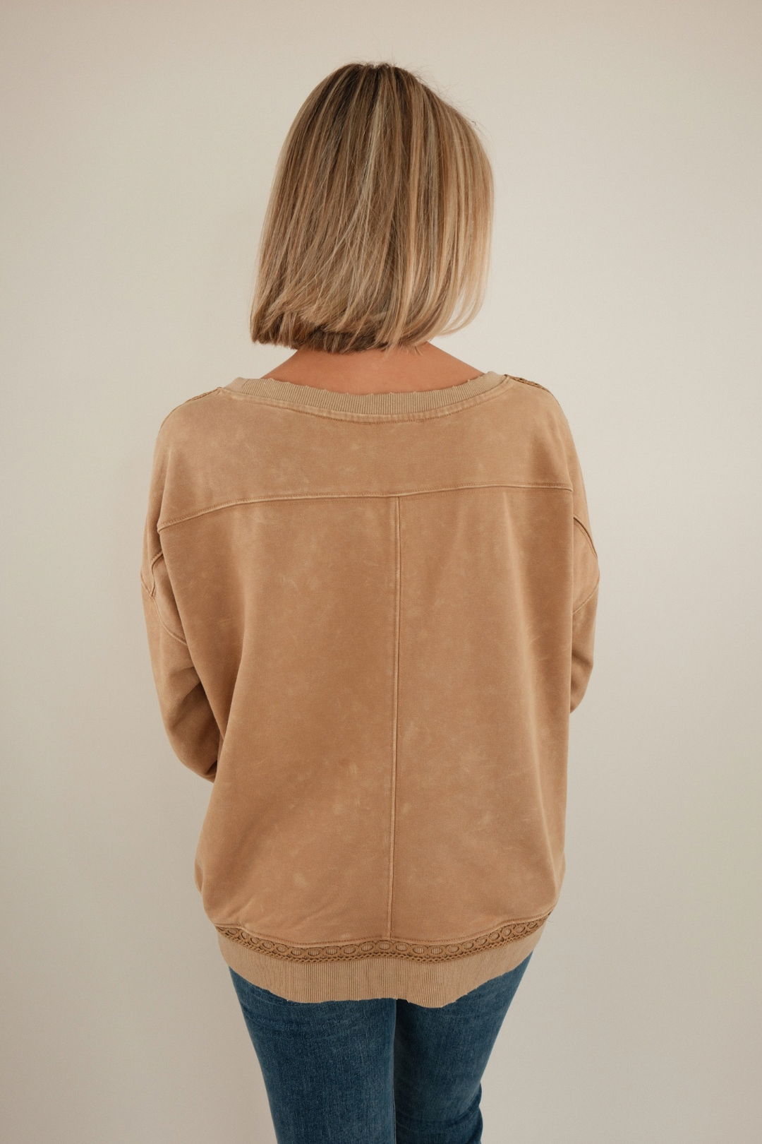 Lace & Grace Pullover