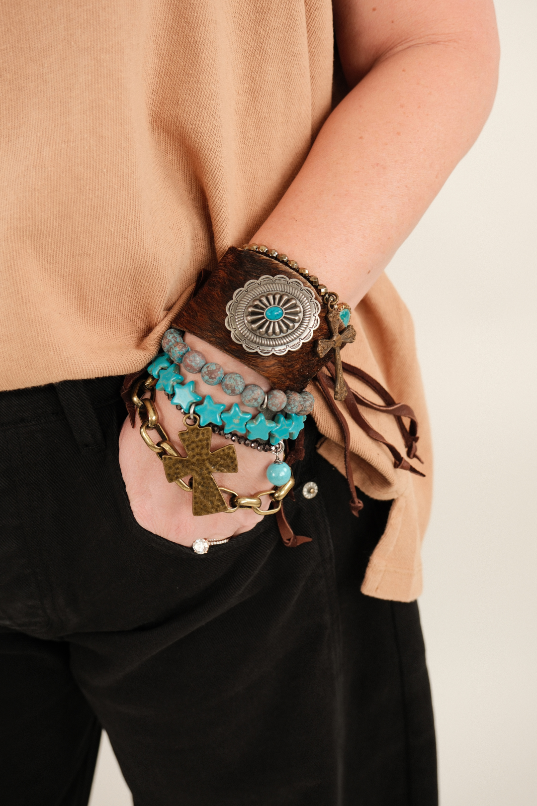 Texana Charm Bracelet Stack