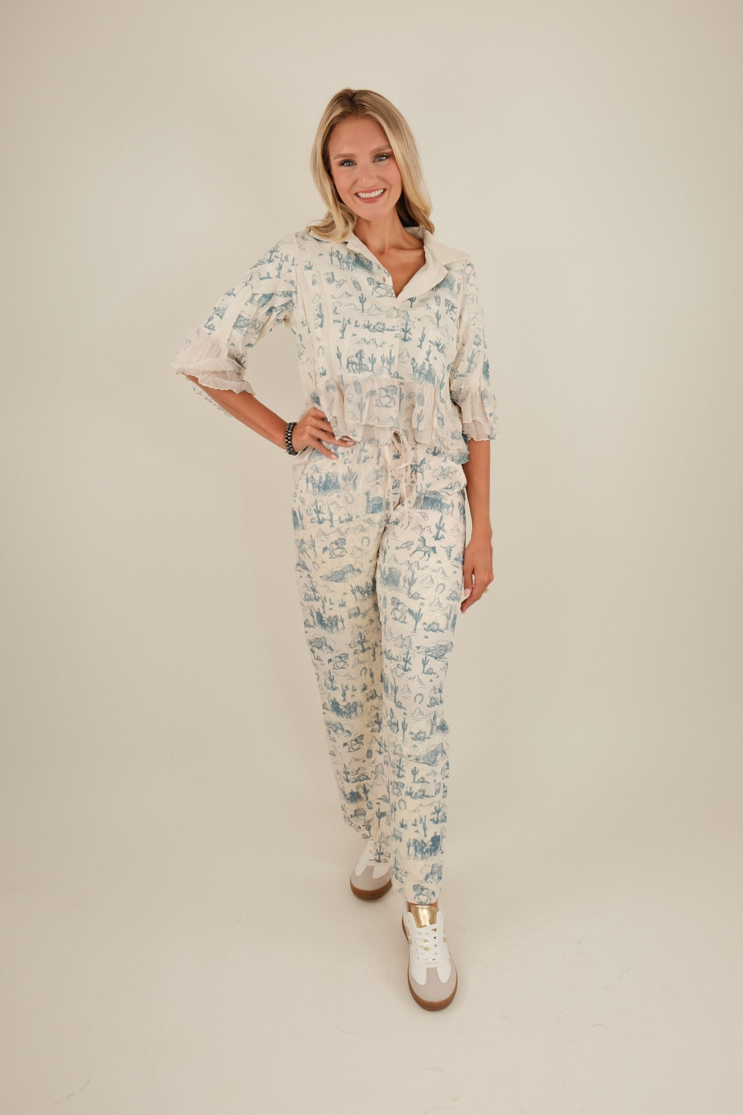Blue Ridge Lace Trousers
