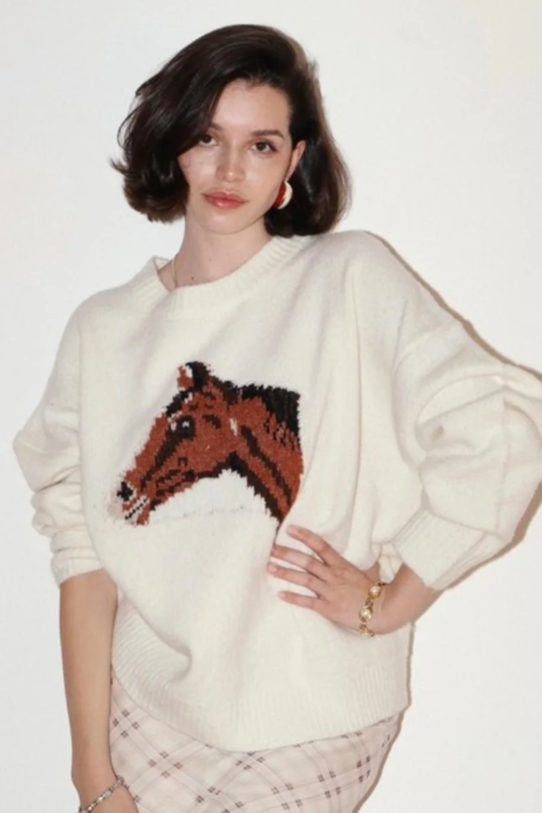 Trailblazer Horsehead Knit Sweater
