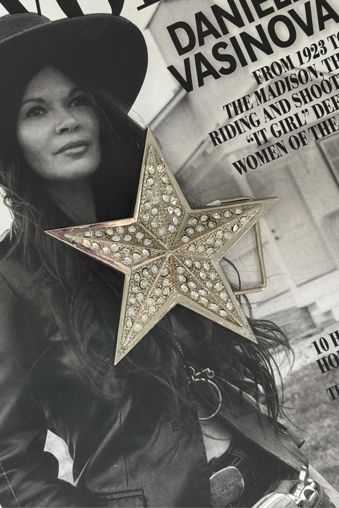 Lone Star Shine Belt Buckle