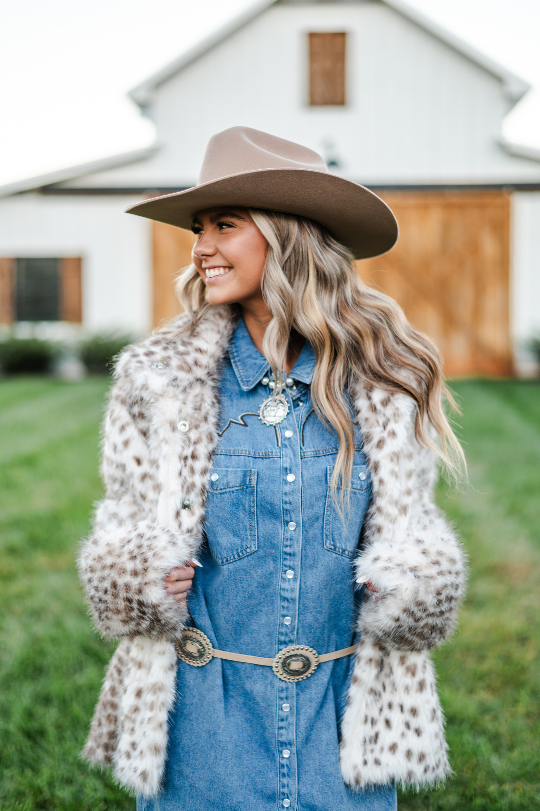 Wild Ivory Faux Fur Coat