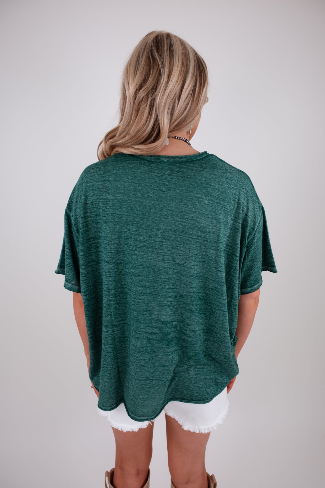 The Easy Rider Tee - Dark Green