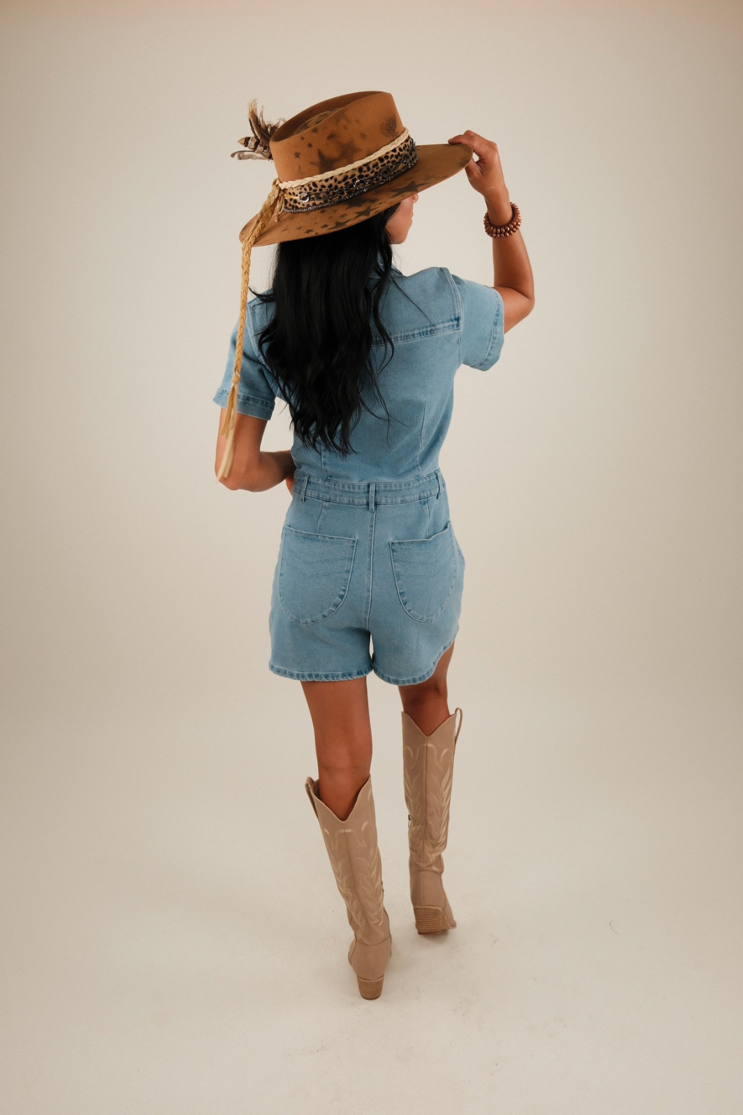 Rodeo Ready Denim Romper