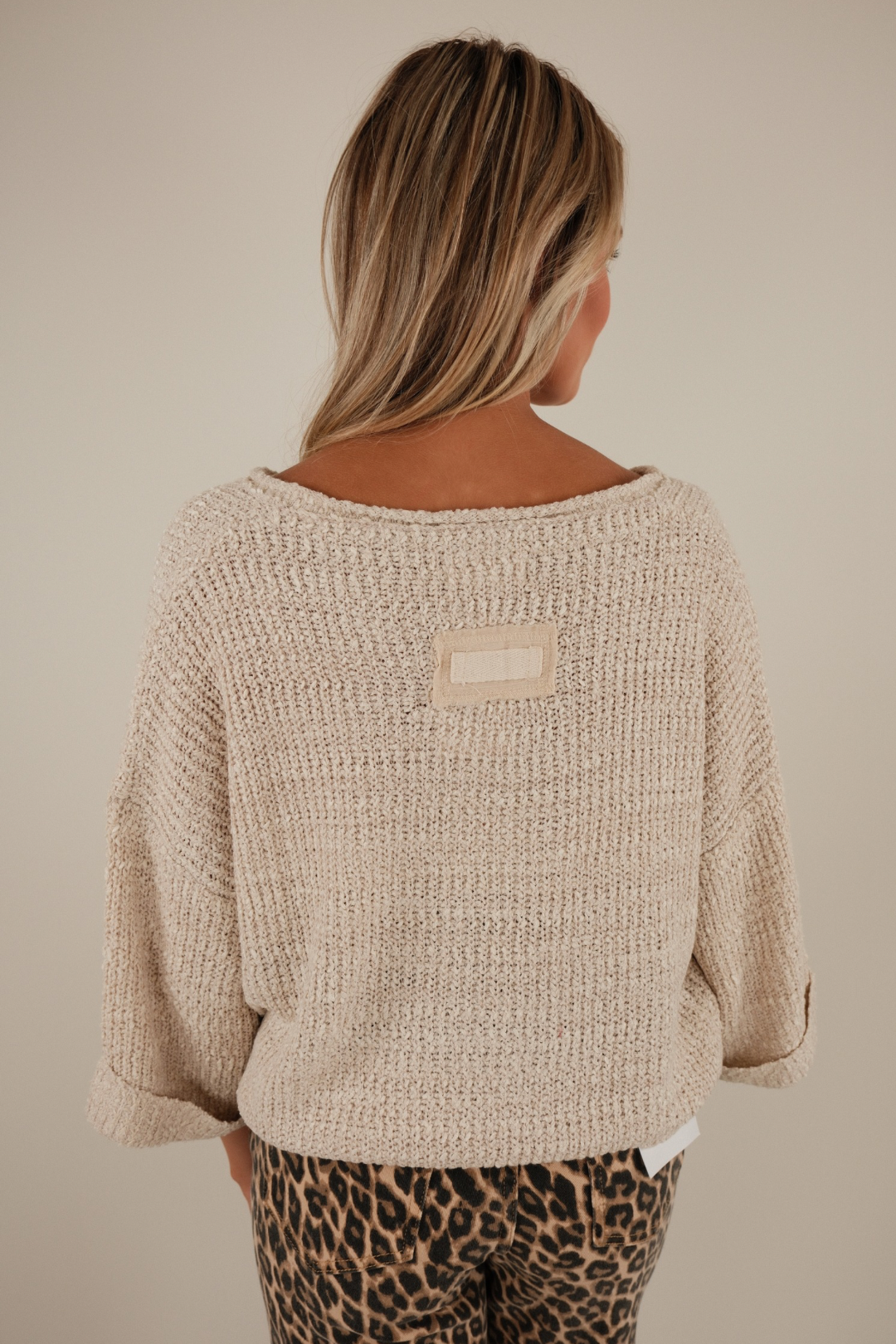 Saddle Creek Cropped Sweater