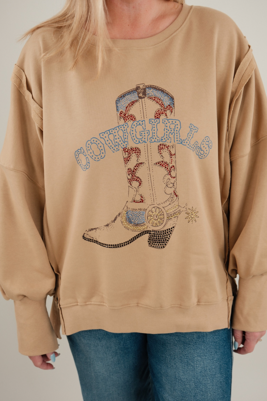 Rhinestone Cowgirl Sweatshirt