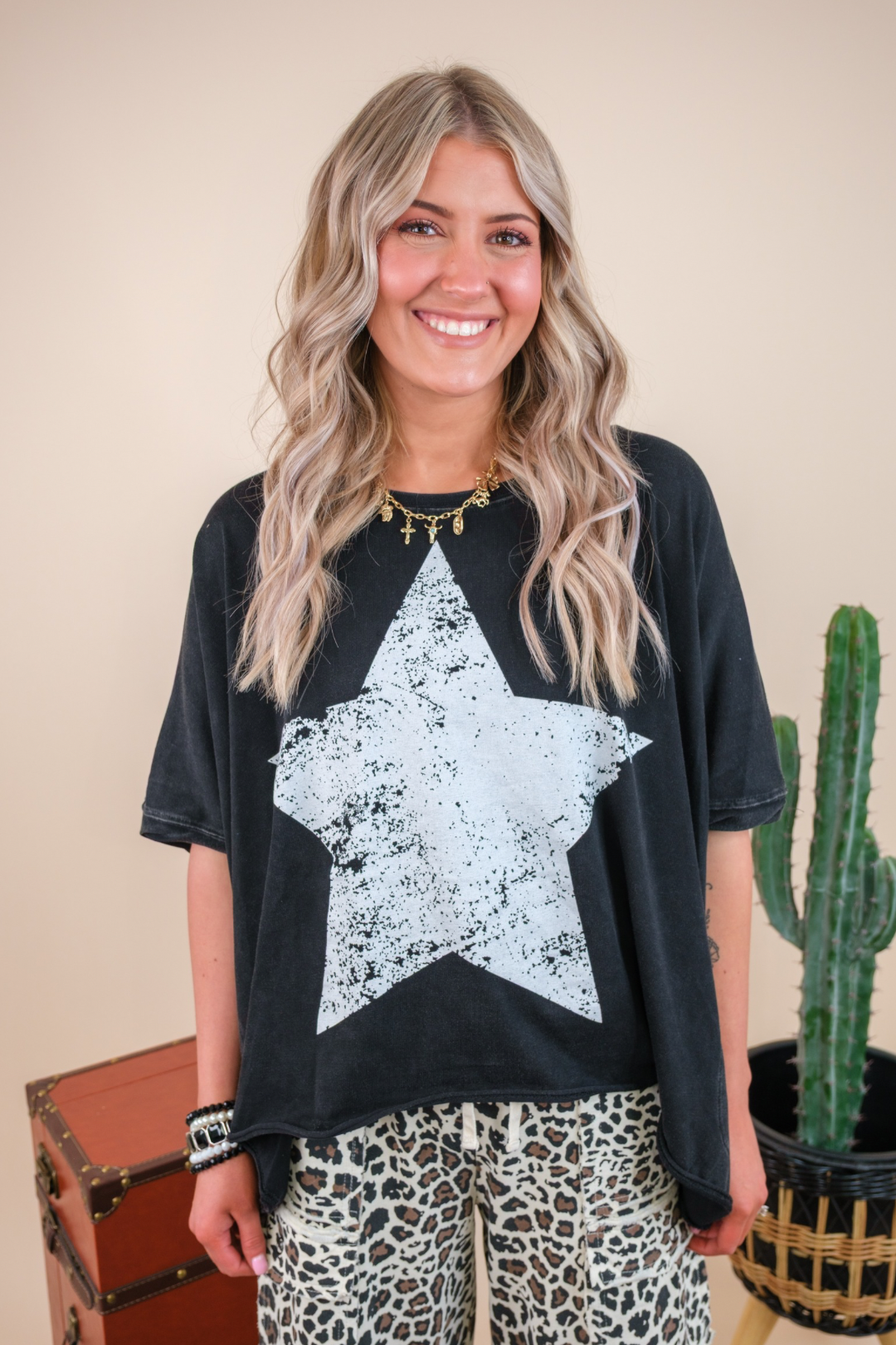 Lone Star Cropped Tee