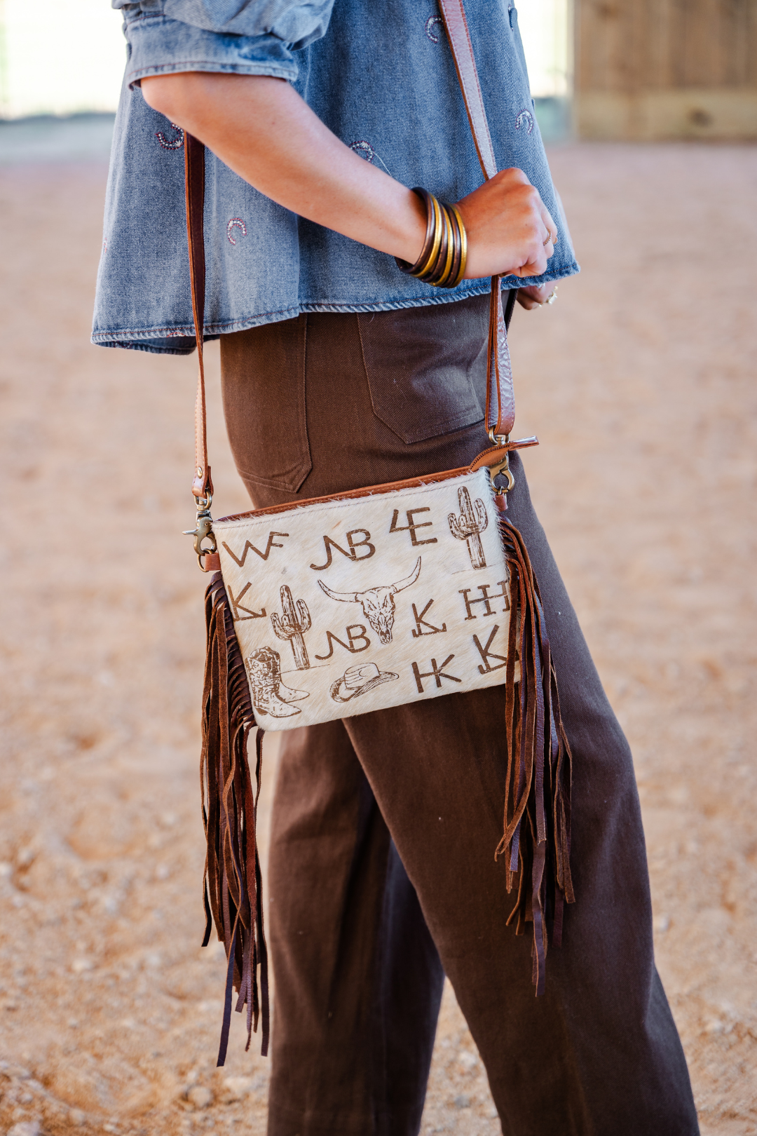 Wild Brand Fringe Crossbody