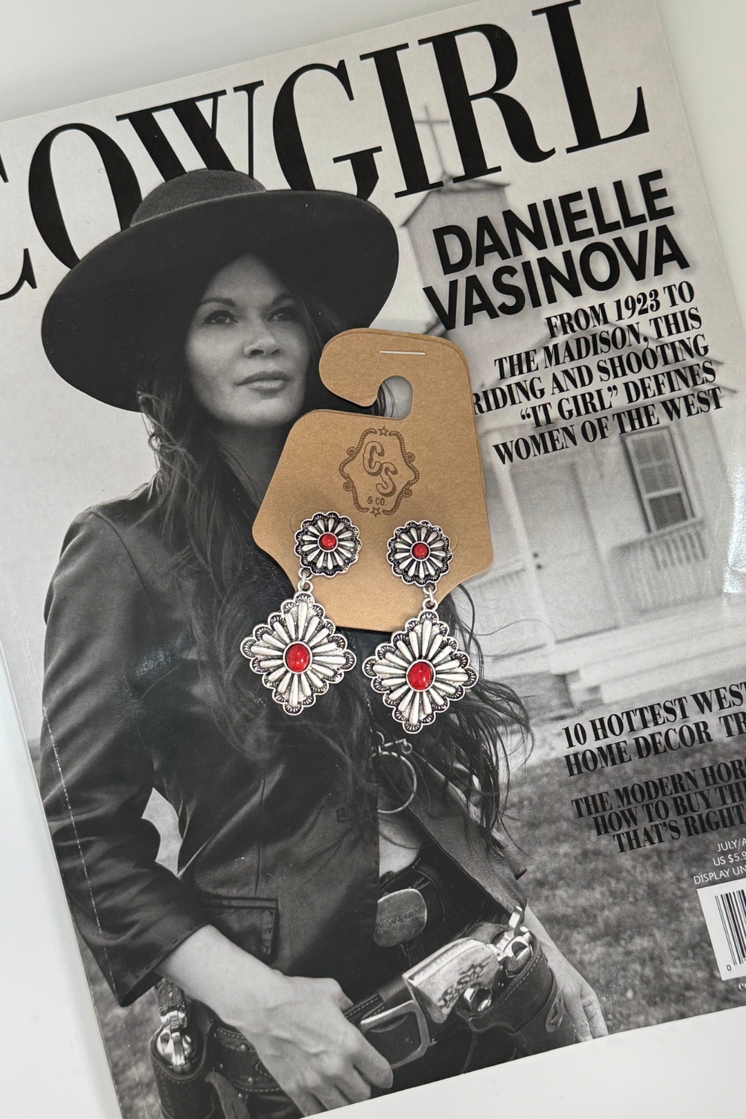 Western Winds Drop Earrings