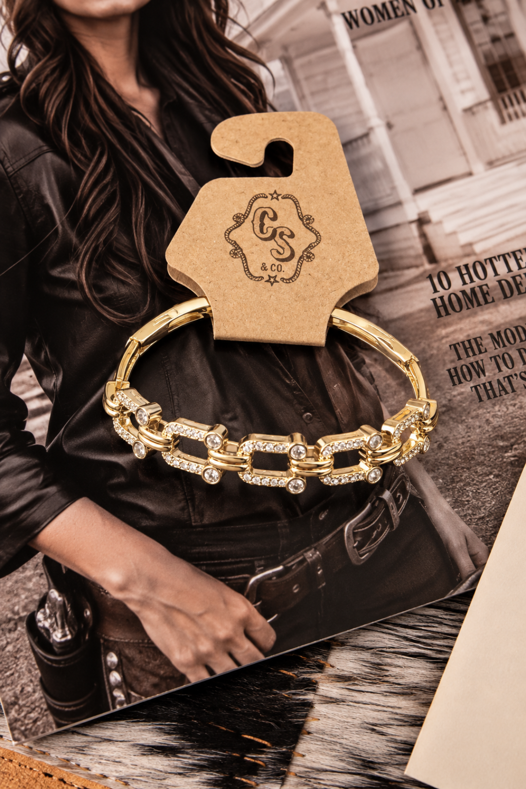 Buckle & Bling Bracelet
