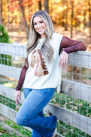 Bridled Grace Sweater Vest