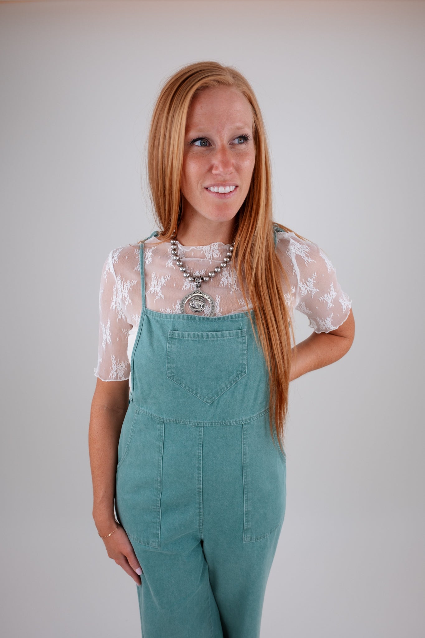 Swaying Belle Emerald Jumpsuit