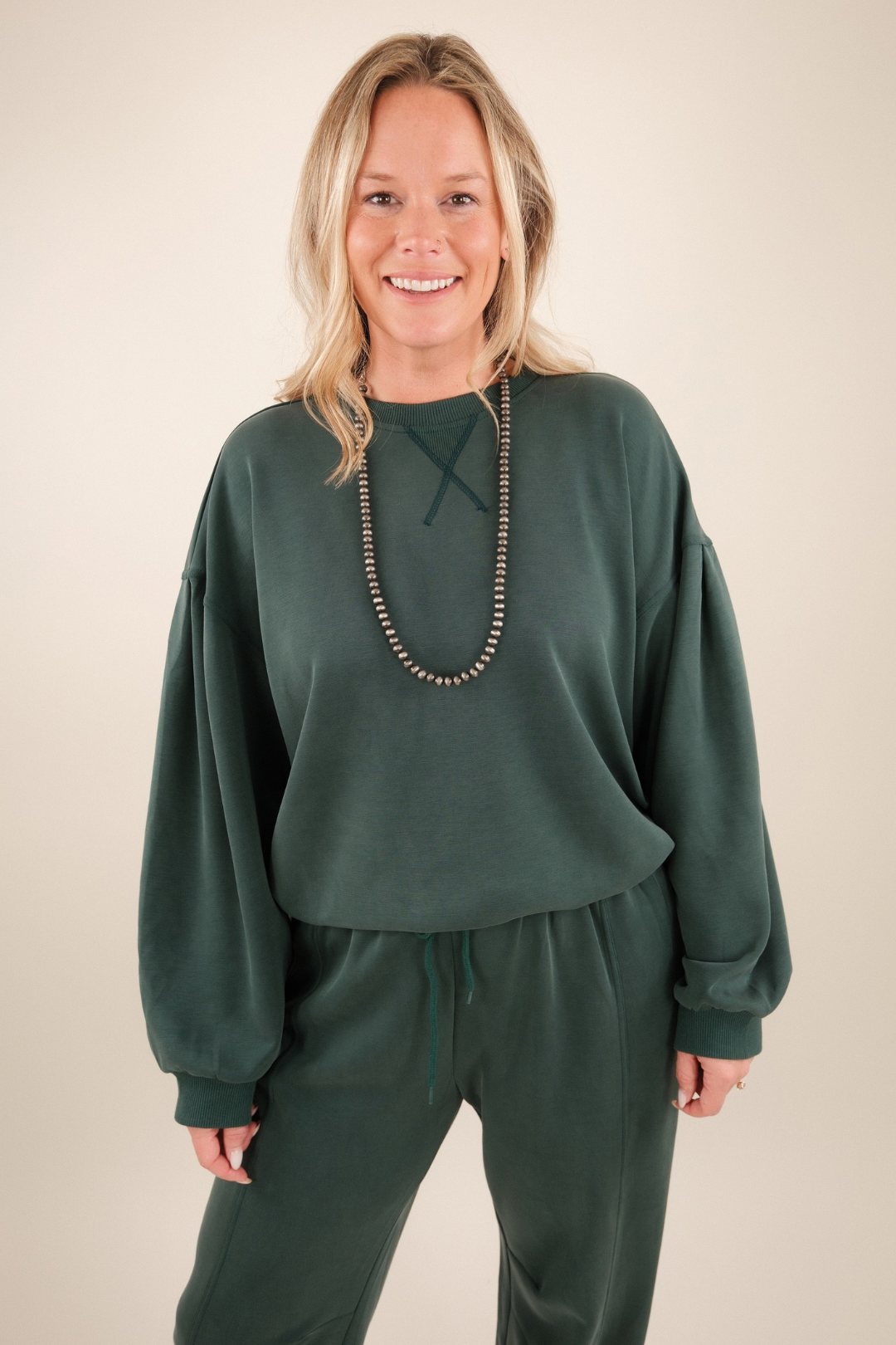 Saddle Soft Jogger Set - Teal