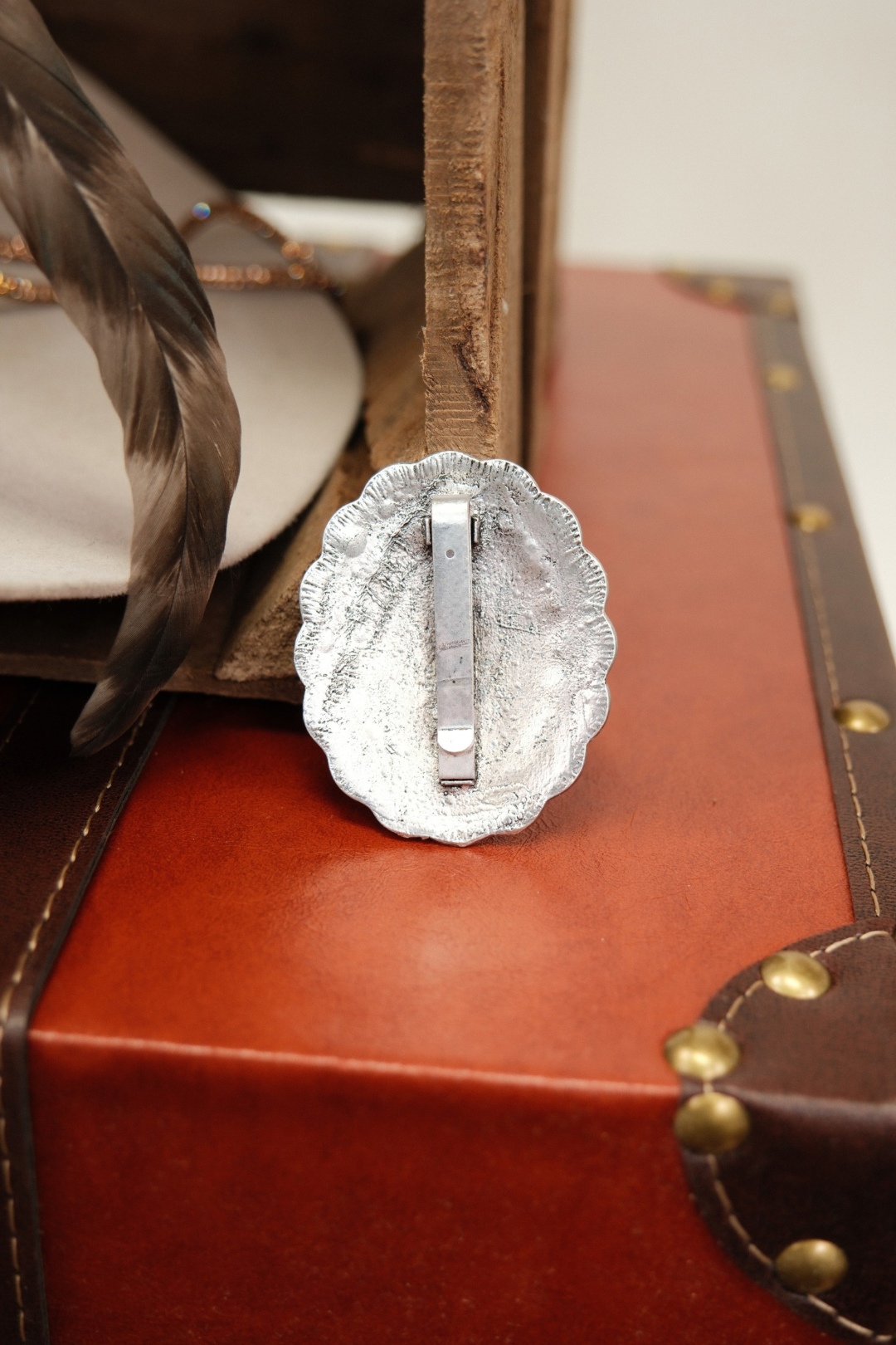 Prairie Rose Brooch