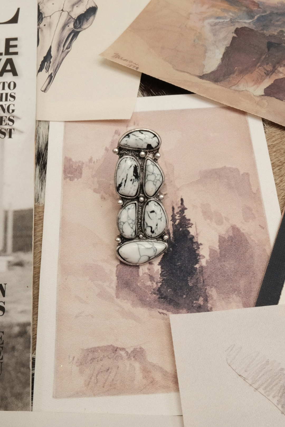 Cattleman’s Row Adjustable Ring