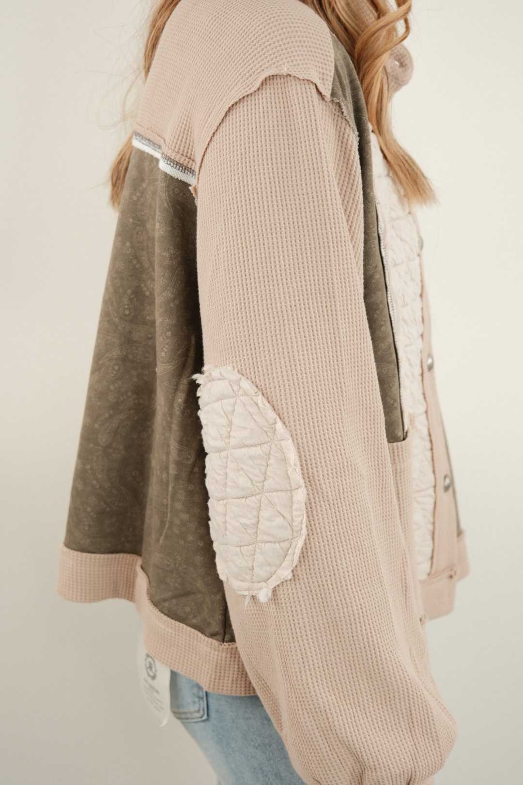 Rustic Trails Patchwork Shacket