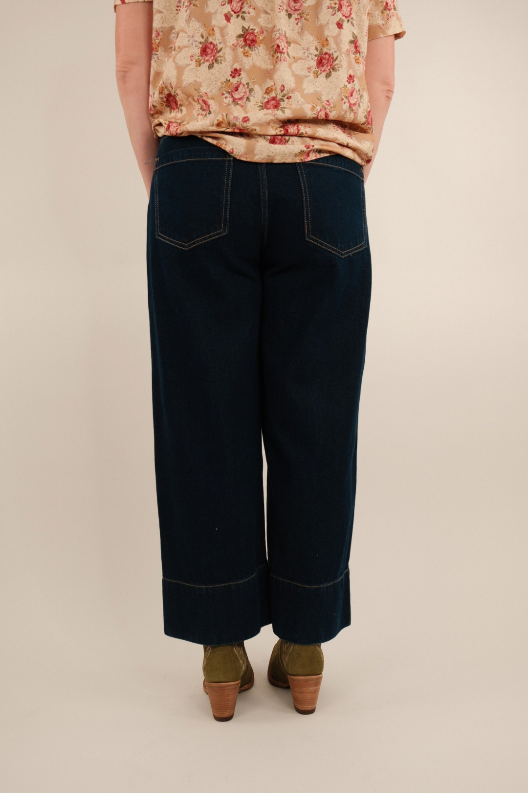 High Desert Wide Leg Cropped Jeans