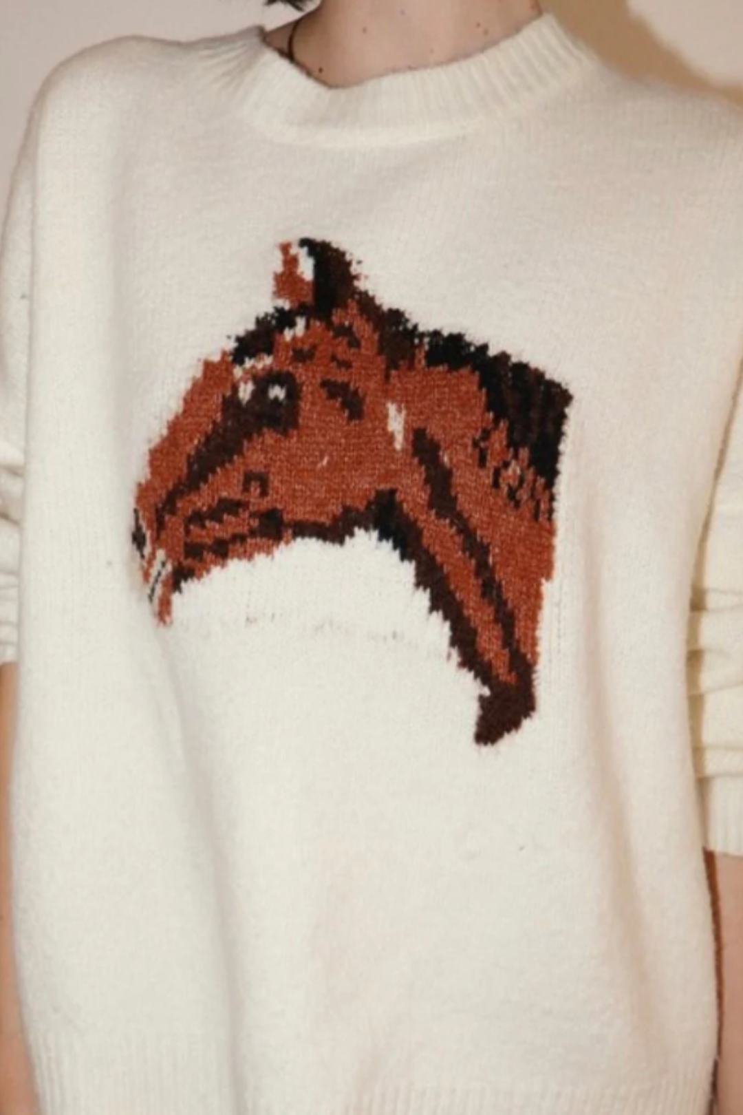 Trailblazer Horsehead Knit Sweater
