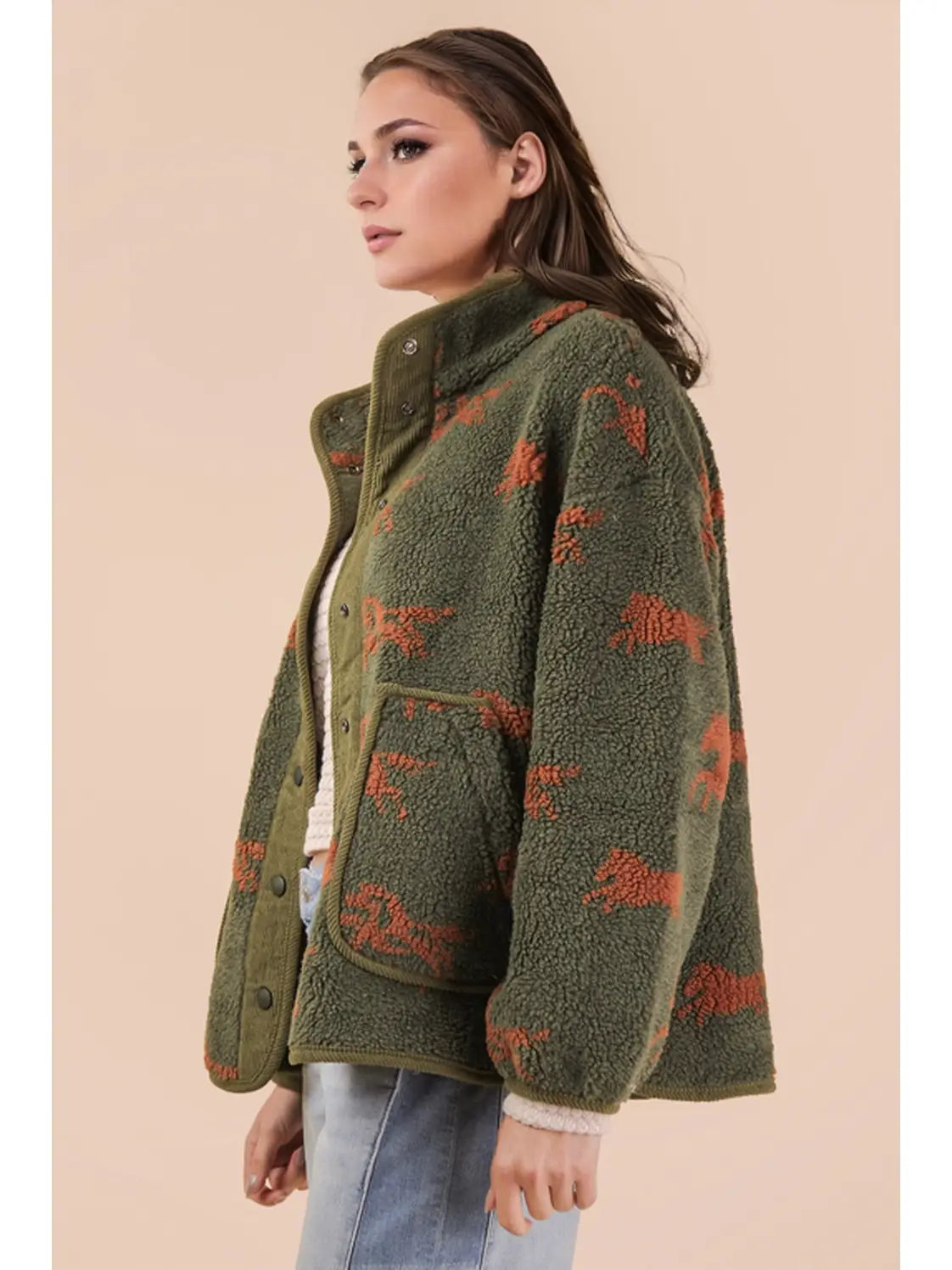 Wild Sage Sherpa Jacket