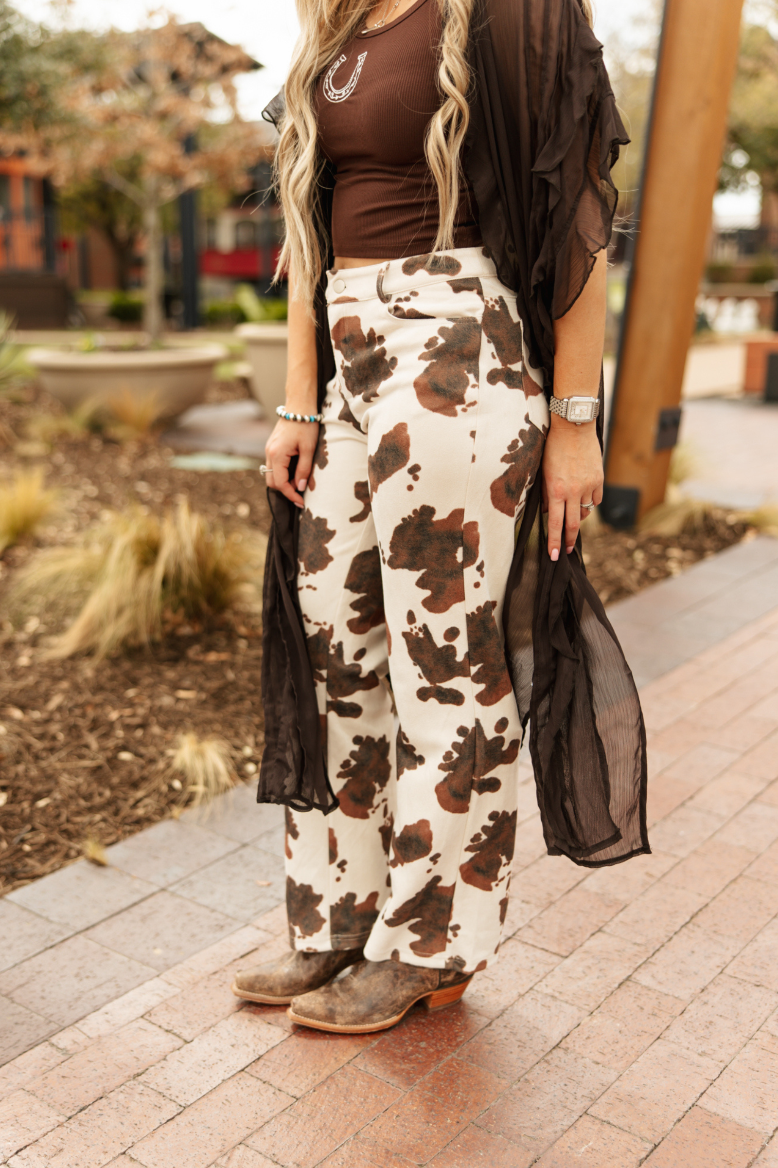 Prairie Sky Suede Cowgirl Pants