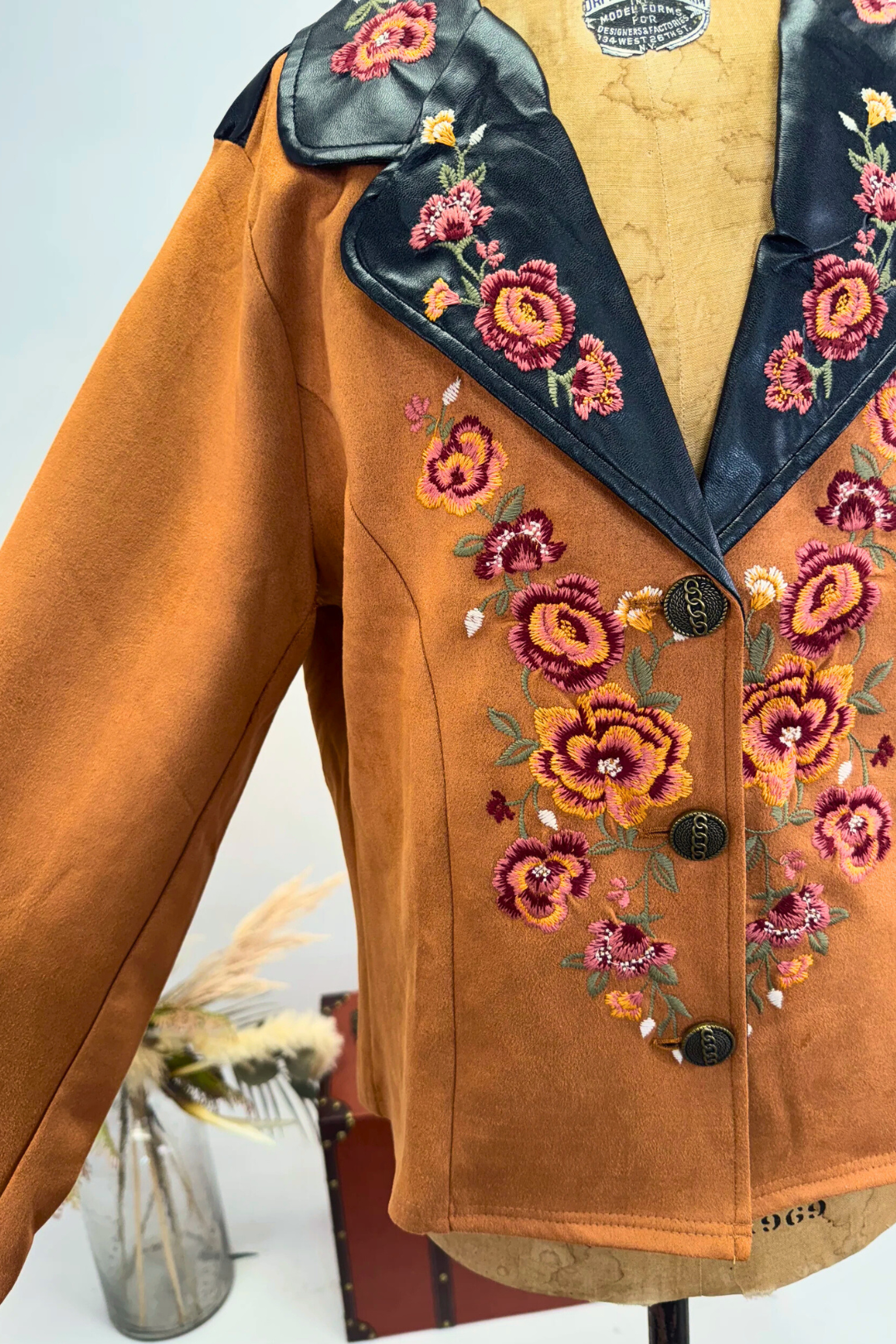 Wild Rose Fringe Jacket