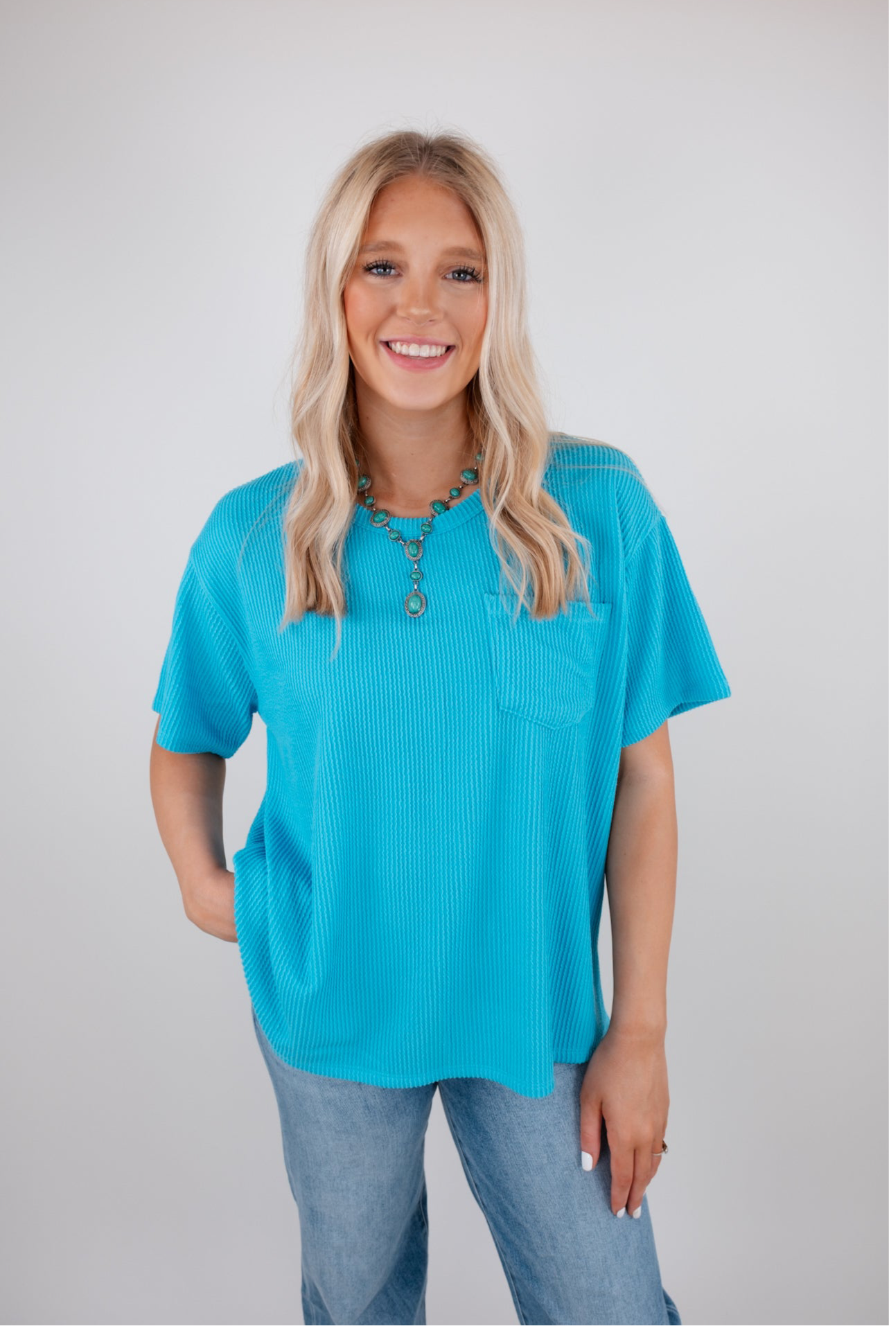 High Dunes Ribbed Tee