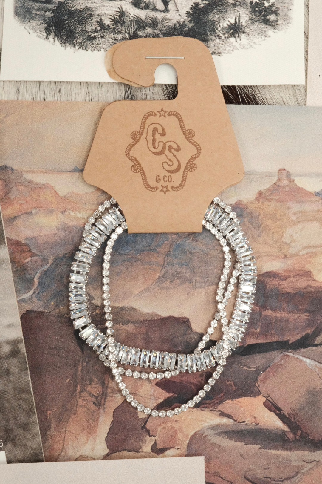 Triple Shine Tennis Bracelet