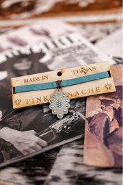 Rhinestone & Timber Choker