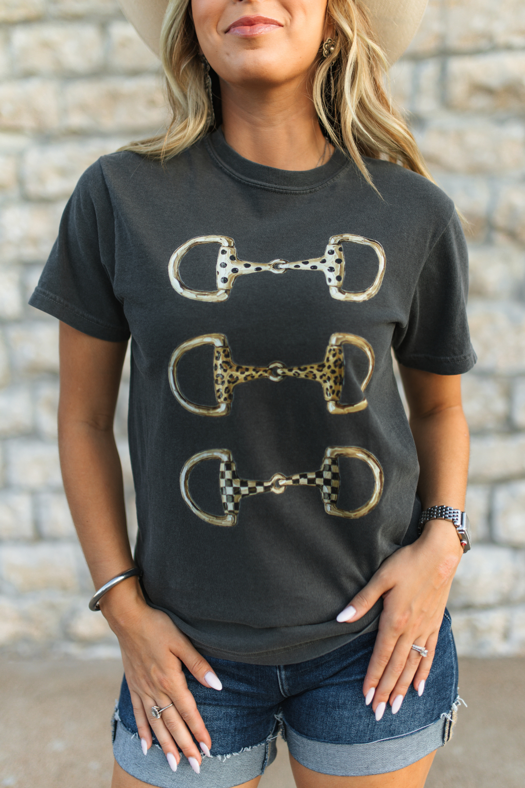 Western Luxe Bit Tee