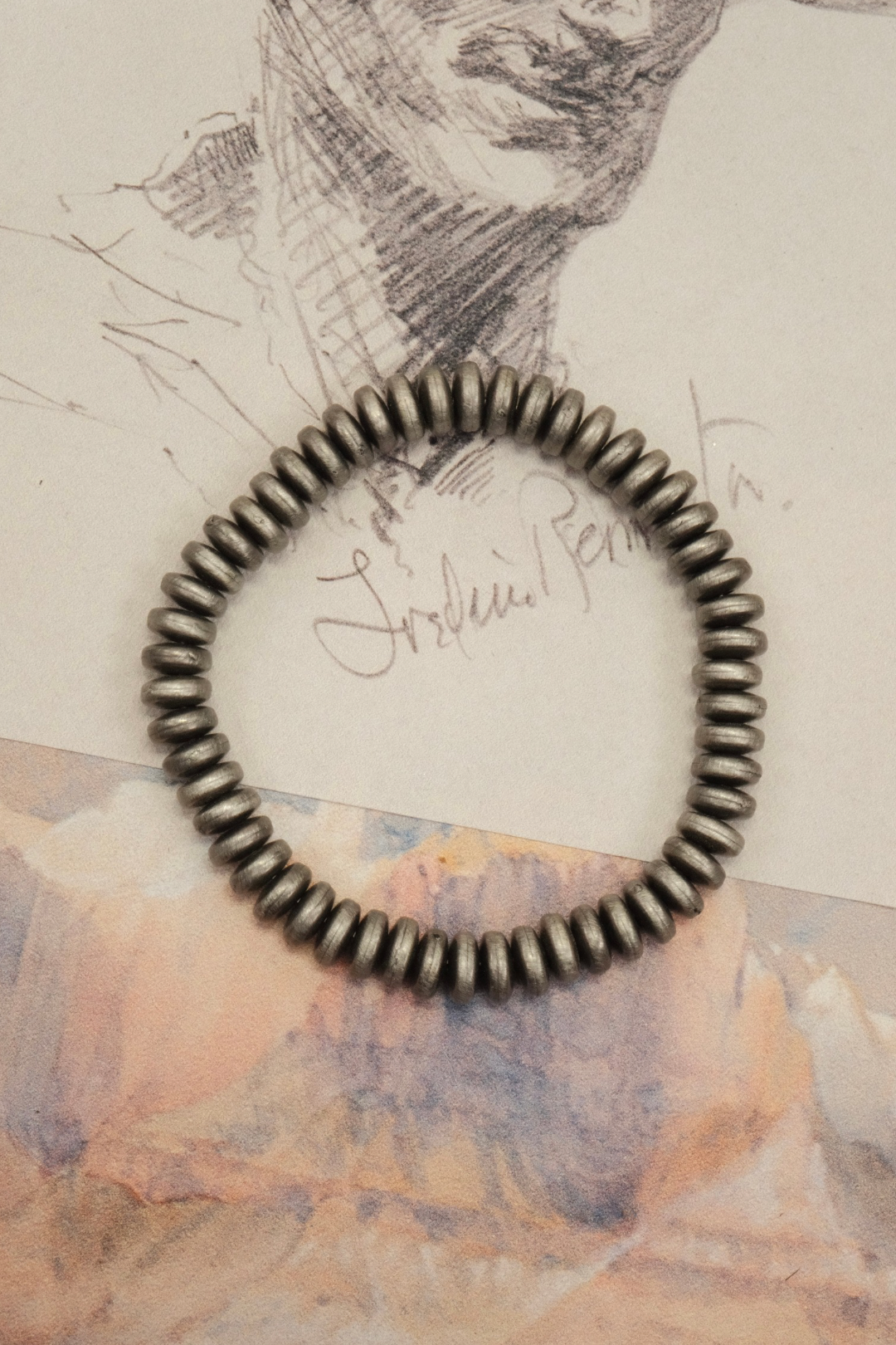 Lariat Glow Bead Bracelet