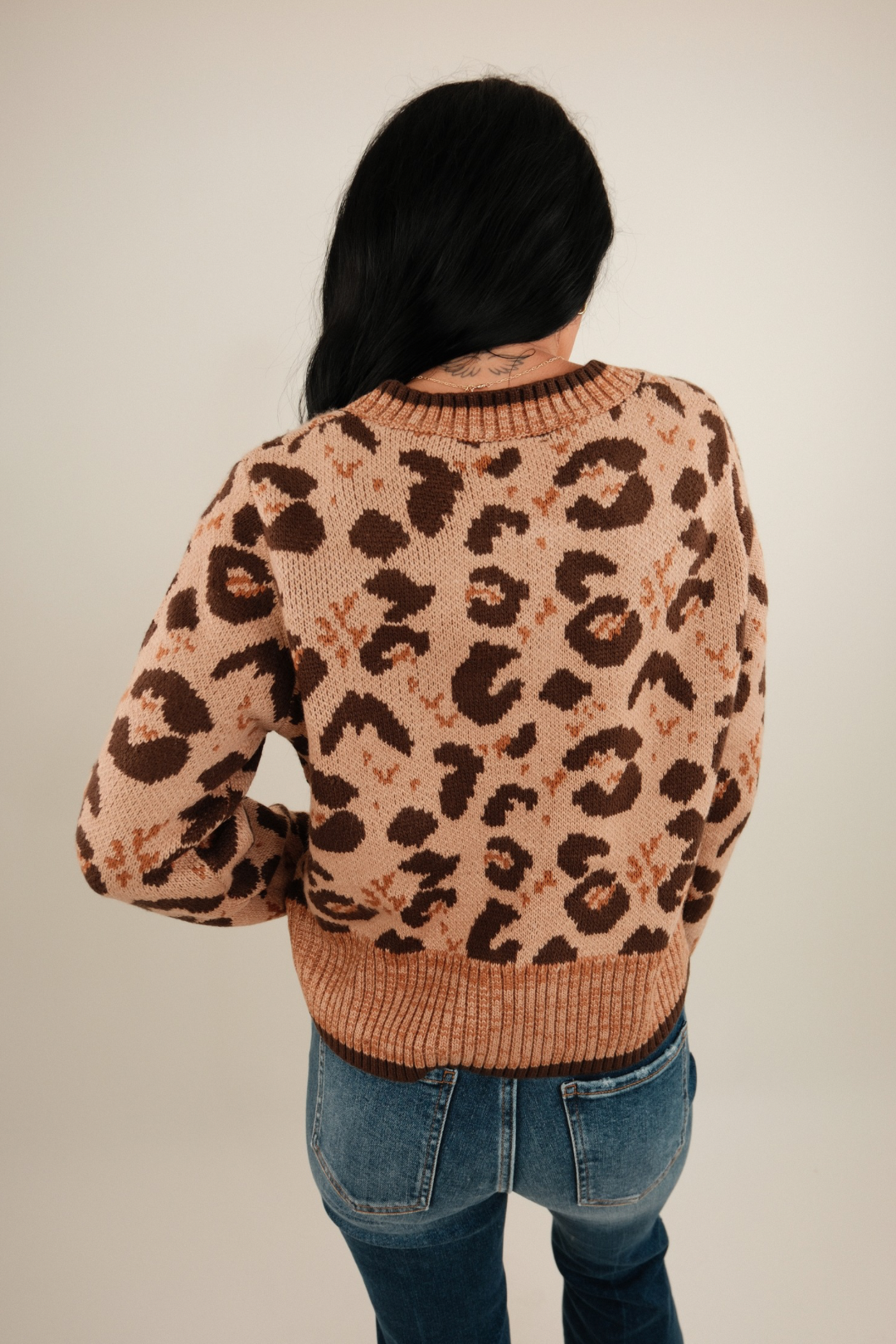 Spotted Trail Tie Cardigan