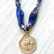 Regal Rider Scarf Necklace